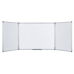 Bi-Office Maya Klappbares Whiteboard Magnetisch Lackierter Stahl Doppelseitig 90 (B) x 60 (H) cm Produktbild