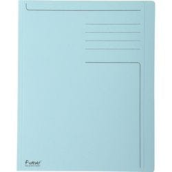 Exacompta Forever Aktendeckel DIN A4 Blau Manila Recycelt 100% 280 g/m² 100 Stück Produktbild