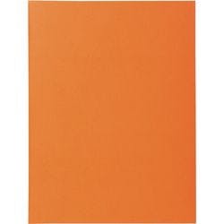 Exacompta Super Aktendeckel DIN A4 Orange Pappkarton 160 g/m² 500 Stück Produktbild