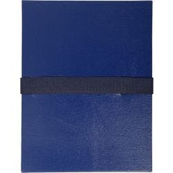 Exacompta Dokumentenmappe 2652E DIN A4 Dunkelblau Vinylbeschichtetes Papier 24 x 32 cm 10 Stück Produktbild