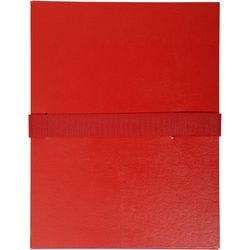 Exacompta Dokumentenmappe 2645E DIN A4 Rot Vinylbeschichtetes Papier 24 x 32 cm 10 Stück Produktbild