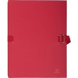 Exacompta Ordnungsmappe 223275E DIN A4 Rot Pressspankarton 24 x 32 cm 10 Stück Produktbild