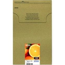 Epson C13T33574510 Original Tintenpatrone C13T33574510 Schwarz, Foto Schwarz, Cyan, Magenta, Gelb 5 Stück Multipack Produktbild