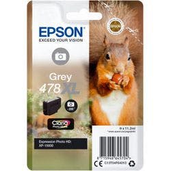 Epson 478XL Original Tintenpatrone C13T04F64010 Grau Produktbild