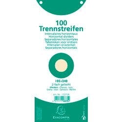 Exacompta Register Spezial Beige Pappkarton 2 Löcher 13375B 1200 Stück Produktbild