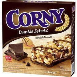 Corny Schokoladenriegel Dunkle Schokolade 6 Stück à 23 g Produktbild