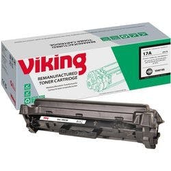 Viking 17A Kompatibel HP Tonerkartusche CF217A Schwarz Produktbild