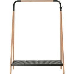 Paperflow Gaderobenständer VBLEND.23.01 1050 x 545 x 1420 mm Schwarz, Buche Produktbild