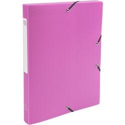Exacompta Archivboxen 59604E DIN A4 Rosa Polypropylen 25 x 33 cm 4 Stück Produktbild