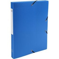 Exacompta Archivboxen 59682E DIN A4 Blau Polypropylen 25 x 33 cm 8 Stück Produktbild