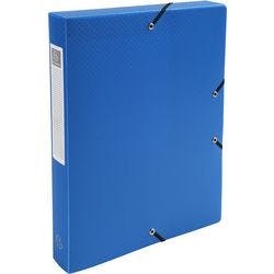 Exacompta Archivboxen 59782E DIN A4 Blau Polypropylen 25 x 33 cm 8 Stück Produktbild