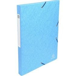 Exacompta Archivboxen 50306E DIN A4 Türkis Beschichteter Manila Karton 25 x 33 cm 8 Stück Produktbild