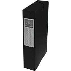 Exacompta Archivboxen 50601E DIN A4 Schwarz Beschichteter Manila Karton 25 x 33 cm 8 Stück Produktbild