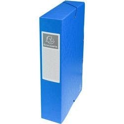 Exacompta Archivboxen 50602E DIN A4 Blau Pressspankarton 25 x 33 cm 8 Stück Produktbild