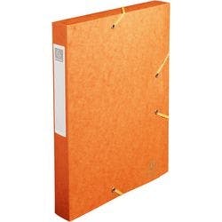 Exacompta Archivboxen 14017H DIN A4 Orange Beschichteter Manila Karton 25 x 33 cm 10 Stück Produktbild
