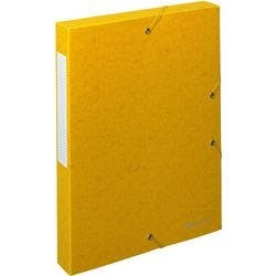 Exacompta Archivboxen 50819E DIN A4 Gelb Beschichteter Manila Karton 25 x 33 cm 10 Stück Produktbild