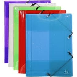 Exacompta Sammelmappe 59700E DIN A3 Farbig sortiert Polypropylen 32 x 44 cm 10 Stück Produktbild