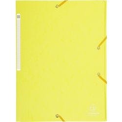 Exacompta Sammelmappe 17113H DIN A4 Gelb Beschichteter Manila Karton 24 x 32 cm 25 Stück Produktbild