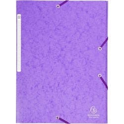 Exacompta Sammelmappe 17115H DIN A4 Lila Pressspankarton 24 x 32 cm 25 Stück Produktbild