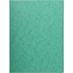 Exacompta Sammelmappe 56415E DIN A4 Grün Beschichteter Manila Karton 24 x 0,3 x 32 cm 25 Stück Produktbild