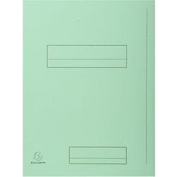Exacompta Präsentationsmappe 335004E DIN A4 Hellgrün Karton 24 x 32 cm 250 Stück Produktbild