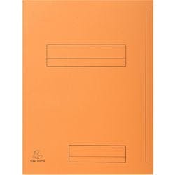 Exacompta Präsentationsmappe 335007E DIN A4 Orange Karton 24 x 32 cm 250 Stück Produktbild