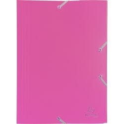 Exacompta Sammelmappe 55920E DIN A4 Fuchsia Polypropylen 24 x 32 cm 30 Stück Produktbild