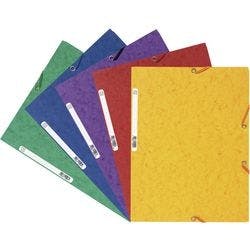 Exacompta Sammelmappe 55515E DIN A4 Farbig sortiert Beschichteter Manila Karton 24 x 32 cm 50 Stück Produktbild