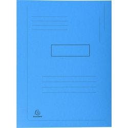 Exacompta Präsentationsmappe 445006E DIN A4 Hellblau Karton 24 x 32 cm 50 Stück Produktbild