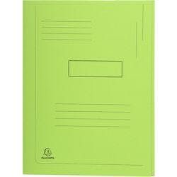 Exacompta Präsentationsmappe 445013E DIN A4 Hellgrün Karton 24 x 32 cm 50 Stück Produktbild