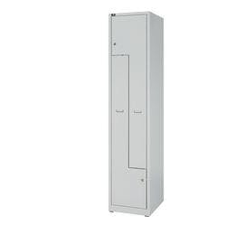Bisley Light LIGHT Stahl Schließfach 2 Türen 1 abteile Schlüssel 400 x 500 x 1.850 mm Hellgrau Produktbild
