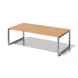 Bisley Cito Konferenztisch Rechteckig Buche O-Fuß-Gestell 2.400 (B) x 1.200 (T) x 740 (H) mm MFC (Melaminbeschichtete Spanplatte), Stahl Produktbild