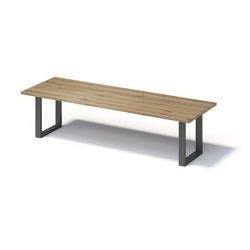 Bisley Fortis Konferenztisch Rechteckig Eiche O-Fuß-Gestell 3.000 (B) x 1.000 (T) x 740 (H) mm Holz, Stahl Produktbild