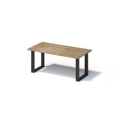 Bisley Fortis Konferenztisch Rechteckig Eiche O-Fuß-Gestell 1.800 (B) x 900 (T) x 740 (H) mm Holz, Stahl Produktbild