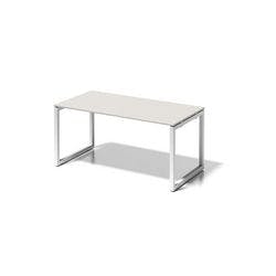 Bisley Cito Schreibtisch Rechteckig Hellgrau O-Fuß-Gestell 1.600 (B) x 800 (T) x 740 (H) mm MFC (Melaminbeschichtete Spanplatte), Stahl Produktbild
