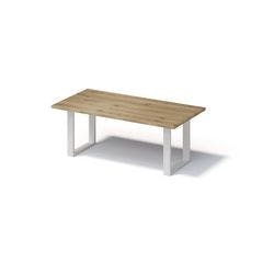 Bisley Fortis Konferenztisch Rechteckig Eiche O-Fuß-Gestell 2.000 (B) x 1.000 (T) x 740 (H) mm Holz, Stahl Produktbild