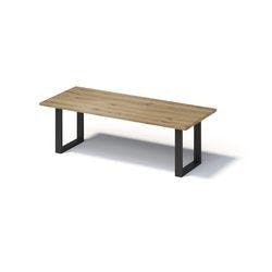 Bisley Fortis Konferenztisch Rechteckig Eiche O-Fuß-Gestell 2.400 (B) x 1.000 (T) x 740 (H) mm Holz, Stahl Produktbild