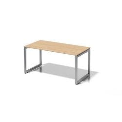Bisley Cito Schreibtisch Rechteckig Ahorn O-Fuß-Gestell 1.600 (B) x 800 (T) x 740 (H) mm MFC (Melaminbeschichtete Spanplatte), Stahl Produktbild