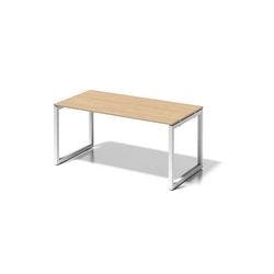 Bisley Cito Schreibtisch Rechteckig Ahorn O-Fuß-Gestell 1.600 (B) x 800 (T) x 740 (H) mm MFC (Melaminbeschichtete Spanplatte), Stahl Produktbild