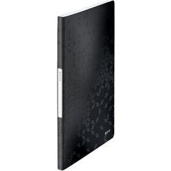 Leitz WOW Sichtbuch A4 20 Hüllen Polypropylen Schwarz 23,1 x 31 x 1,3 cm Produktbild