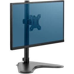 Fellowes freistehender Monitorarm höhenverstellbar 280 x 726 X 465 mm 32 Zoll Schwarz Produktbild
