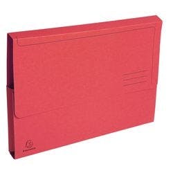 Exacompta Dokumentenmappe 46975E DIN A4 Karton 24,5 (B) x 3 (T) x 32,5 (H) cm Rot 100 Stück Produktbild