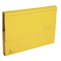 Exacompta Dokumentenmappe 46979E DIN A4 Karton 24 (B) x 32 (H) cm Gelb 100 Stück Produktbild