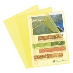 Exacompta Klarsichthülle 56116E DIN A4 PP (Polypropylen) Gelb 100 Stück Produktbild