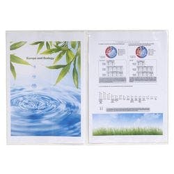 Exacompta Klarsichthülle DIN A4 Transparent PVC (Polyvinylchlorid) 200 Mikron 20 Stück Produktbild