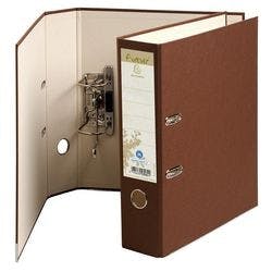 Exacompta Forever Ordner DIN A4 80 mm Schokolade 2 Ringe 53984E Pappkarton Hochformat 10 Stück Produktbild