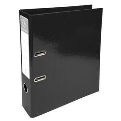 Exacompta Iderama Prem Touch Ordner DIN A4 70 mm Schwarz 2 Ringe 53621E PVC (Polyvinylchlorid) Glänzend Hochformat 10 Stück Produktbild
