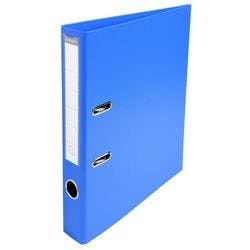 Exacompta Prem Touch Ordner DIN A4 50 mm Blau 2 Ringe 53542E Pappkarton, PP (Polypropylen) Hochformat 10 Stück Produktbild