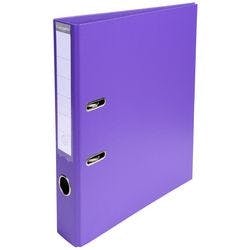 Exacompta Prem Touch Ordner DIN A4 50 mm Dunkelviolett 2 Ringe 53557E Pappkarton, PP (Polypropylen) Hochformat 10 Stück Produktbild