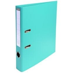 Exacompta Prem Touch Ordner DIN A4 50 mm Hellgrün 2 Ringe 53503E Pappkarton, PP (Polypropylen) Hochformat 10 Stück Produktbild